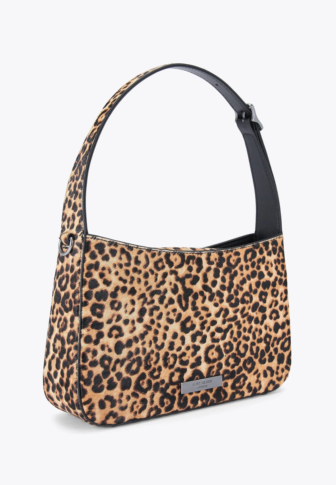Kurt Geiger Handbags - BOND Shoulder Bag Leopard Printed Shoulder Purse - كيرت غايغر - حقيبة كتف بوند بنقشة الفهد