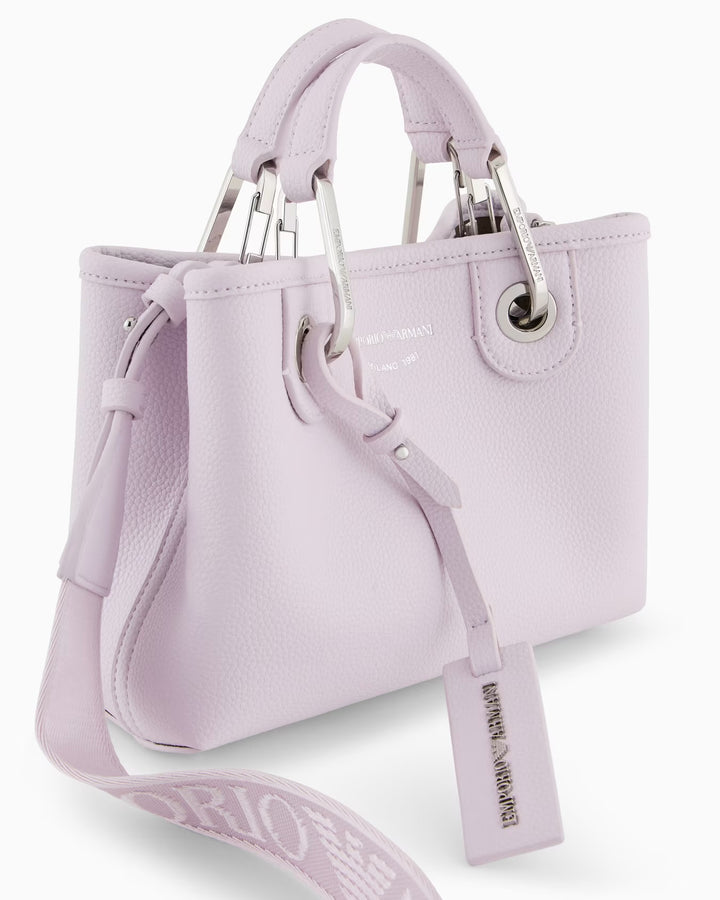 Emporio Armani My EA Handbag Imitation Leather Rose - إمبريو أرماني - حقيبة يد My EA من الجلد الصناعي باللون الوردي