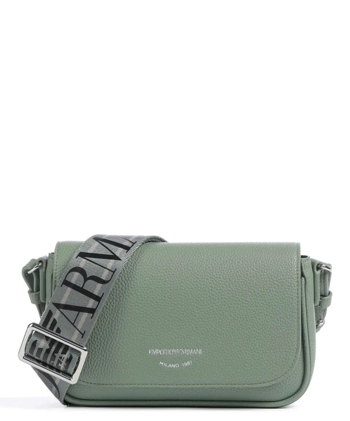 Emporio Armani - Lilly Crossbody bag synthetic green  - امبوريو ارماني - حقيبة كروس ليلي صناعية، خضراء