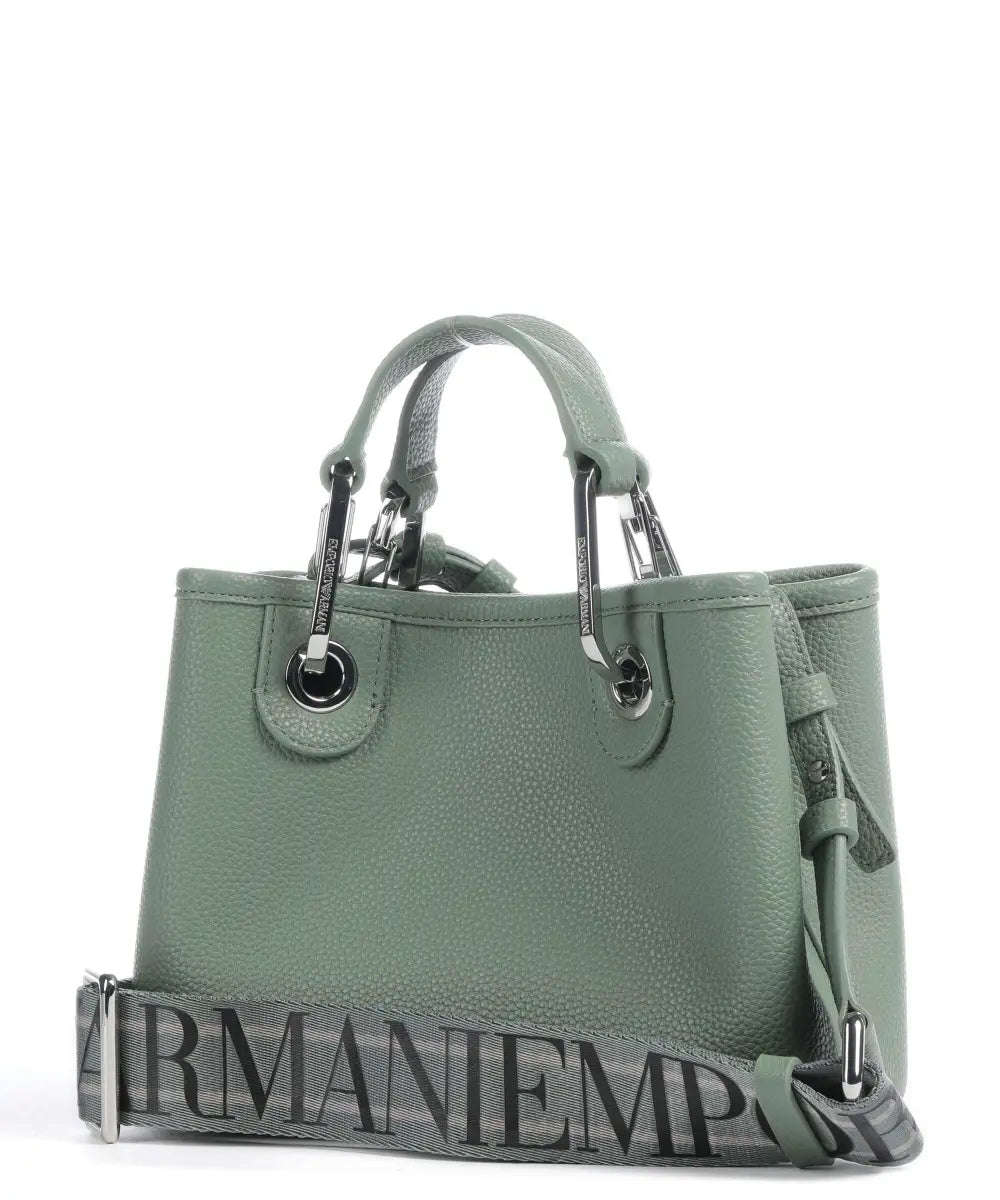 Emporio Armani My EA Sac à main synthétique vert - إمبوريو أرماني حقيبة يد My EA الاصطناعية الخضراء