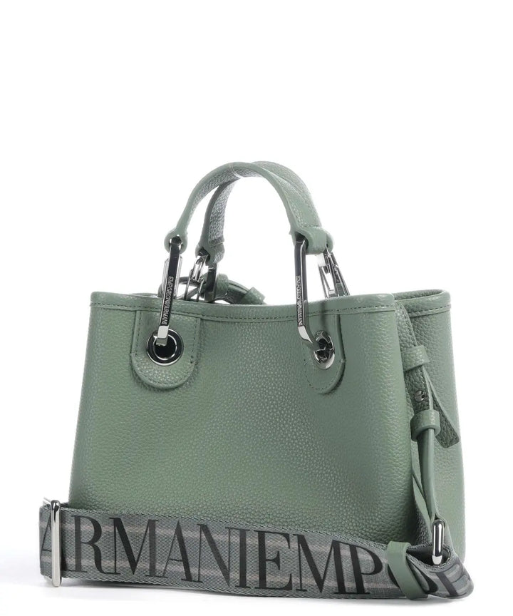Emporio Armani My EA Sac à main synthétique vert - إمبوريو أرماني حقيبة يد My EA الاصطناعية الخضراء