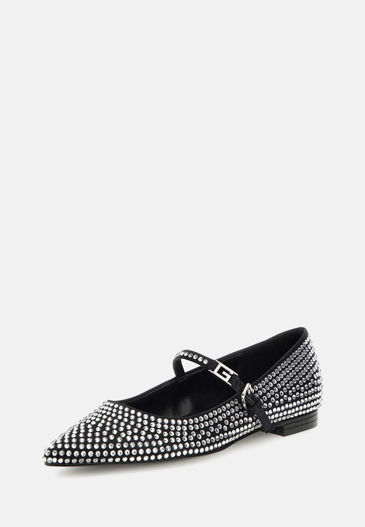 GUESS Ballet Flats 'Dannely' in Black - جيس - حذاء باليه مسطح 'Dannely' باللون الأسود