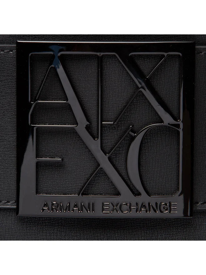 Armani Exchange - Armani Exchange A|X Logo Plaque Tote Bag - أرماني إكستشينج - حقيبة توت أرماني إكستشينج A|X بلوحة الشعار