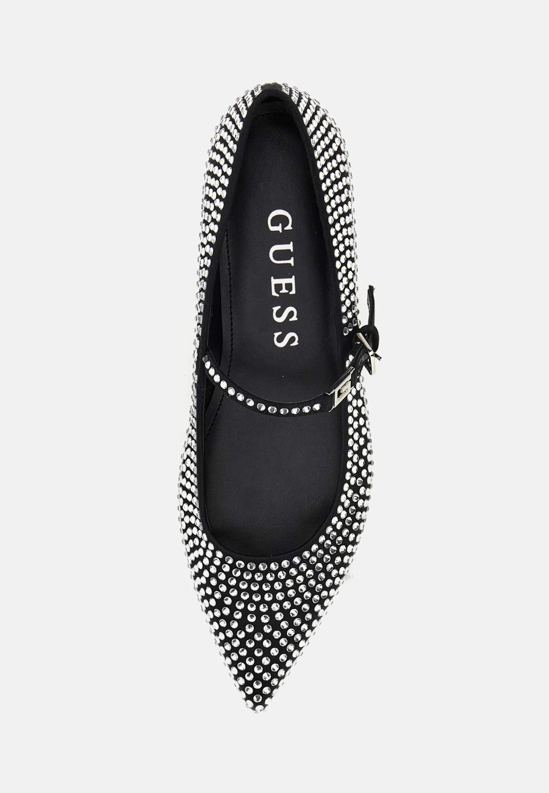 GUESS Ballet Flats 'Dannely' in Black - جيس - حذاء باليه مسطح 'Dannely' باللون الأسود