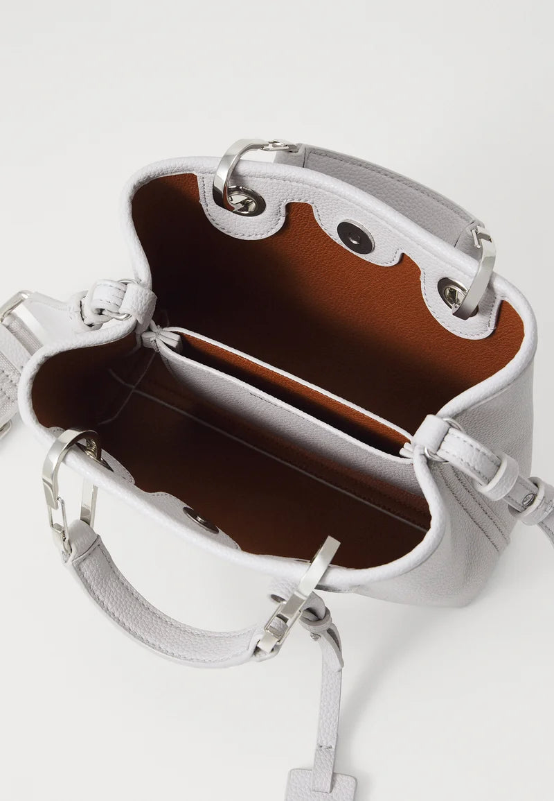 Emporio Armani My EA Handbag Imitation Leather Light - إمبريو أرماني - حقيبة يد My EA من الجلد الصناعي باللون الفاتح