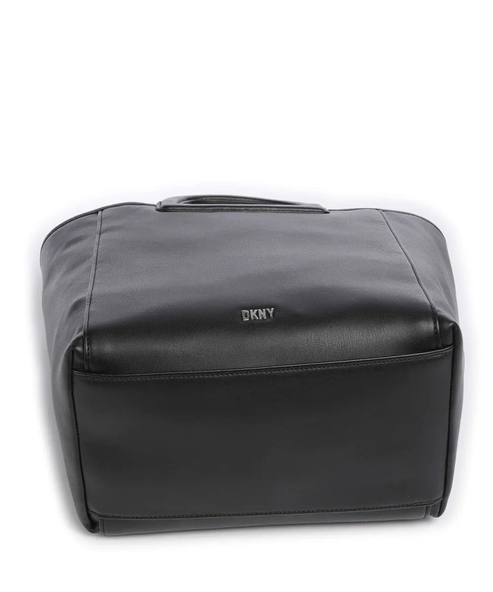 DKNY - Winston North South Tote with Cutout Handle - دي كيه ان واي - حقيبة توت وينستون بتصميم شمال-جنوب ومقبض مفرغ