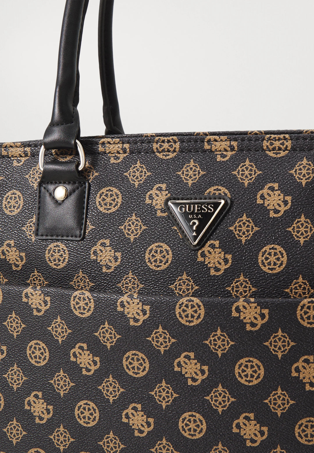 GUESS - Guess Monogram Tote Bag - جيس - حقيبة توت مونوغرام من جيس