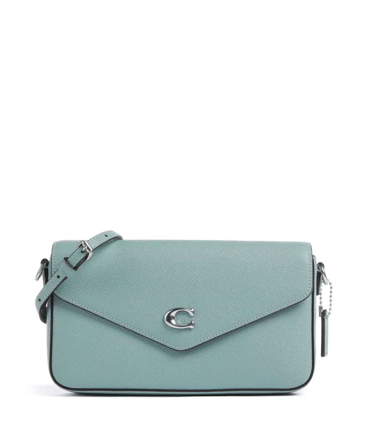 Coach - Coach Leather Envelope Crossbody Bag with C Hardware - كوتش - حقيبة كروس بودي جلدية بتصميم ظرف مع شعار C