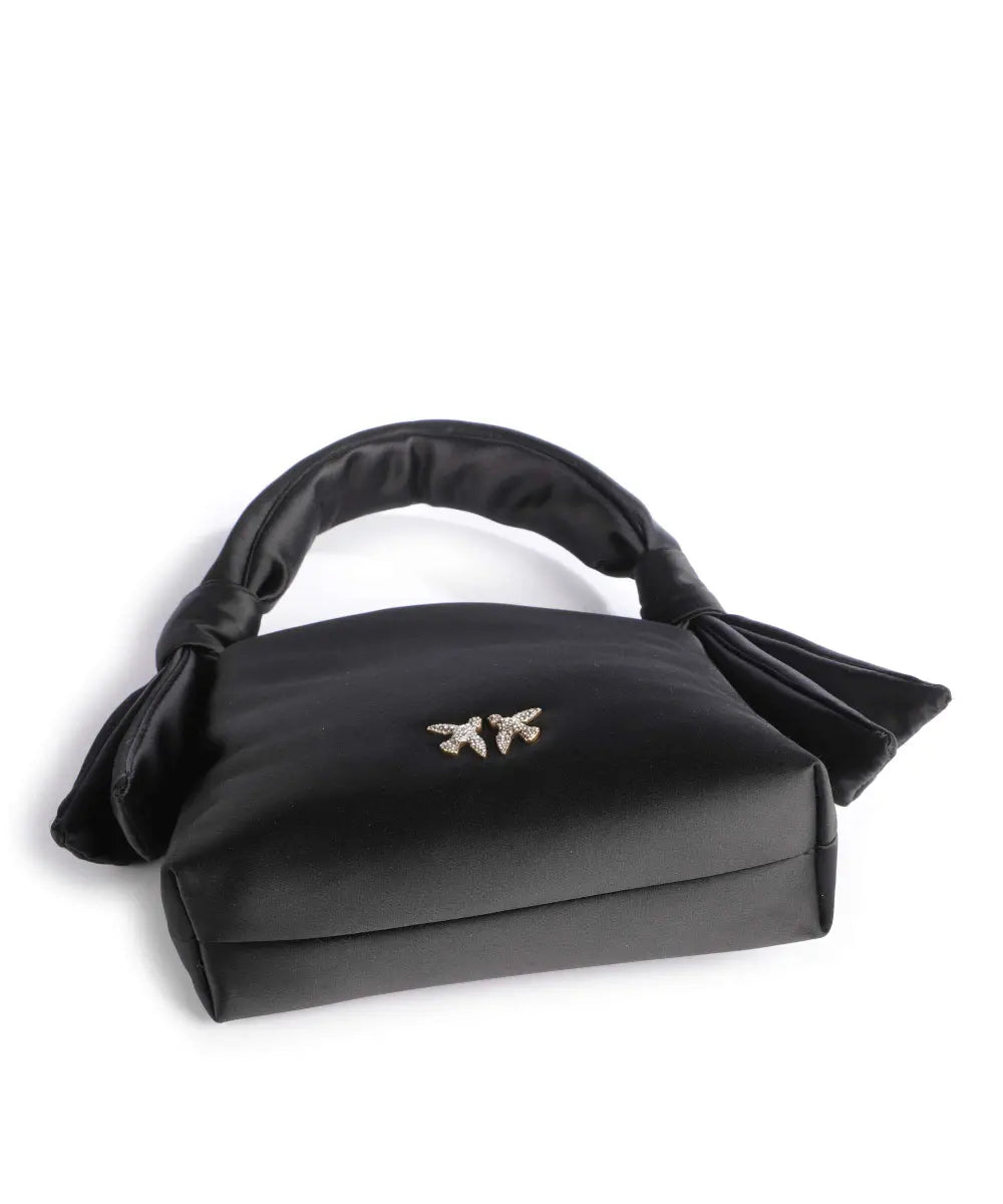 Pinko - KNOTS MINI POUCH - Handbag - black - بينكو - حقيبة يد بينكو نوتس ميني باوتش - أسود