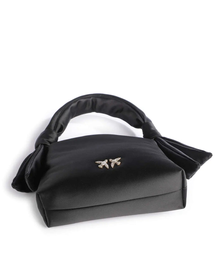 Pinko - KNOTS MINI POUCH - Handbag - black - بينكو - حقيبة يد بينكو نوتس ميني باوتش - أسود