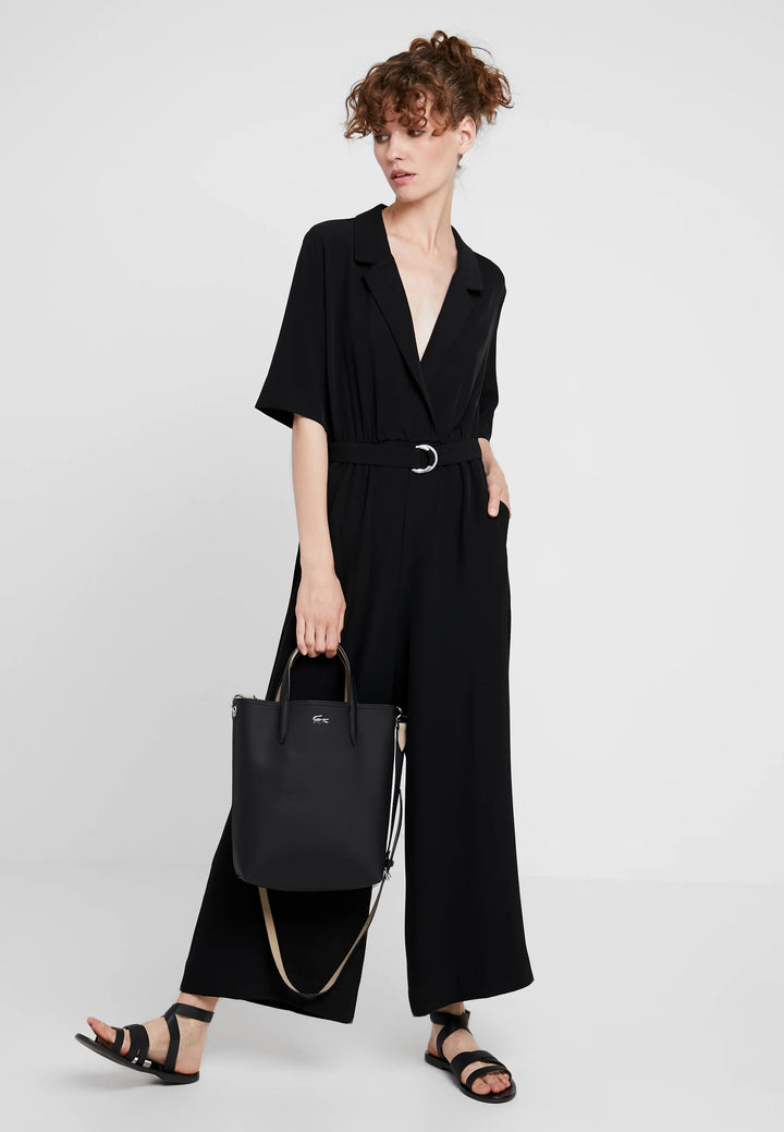 Lacoste - Anna Reversible Vertical Tote Bag - لاكوست - حقيبة توت عمودية قابلة للارتداء على الوجهين طراز "آنا"