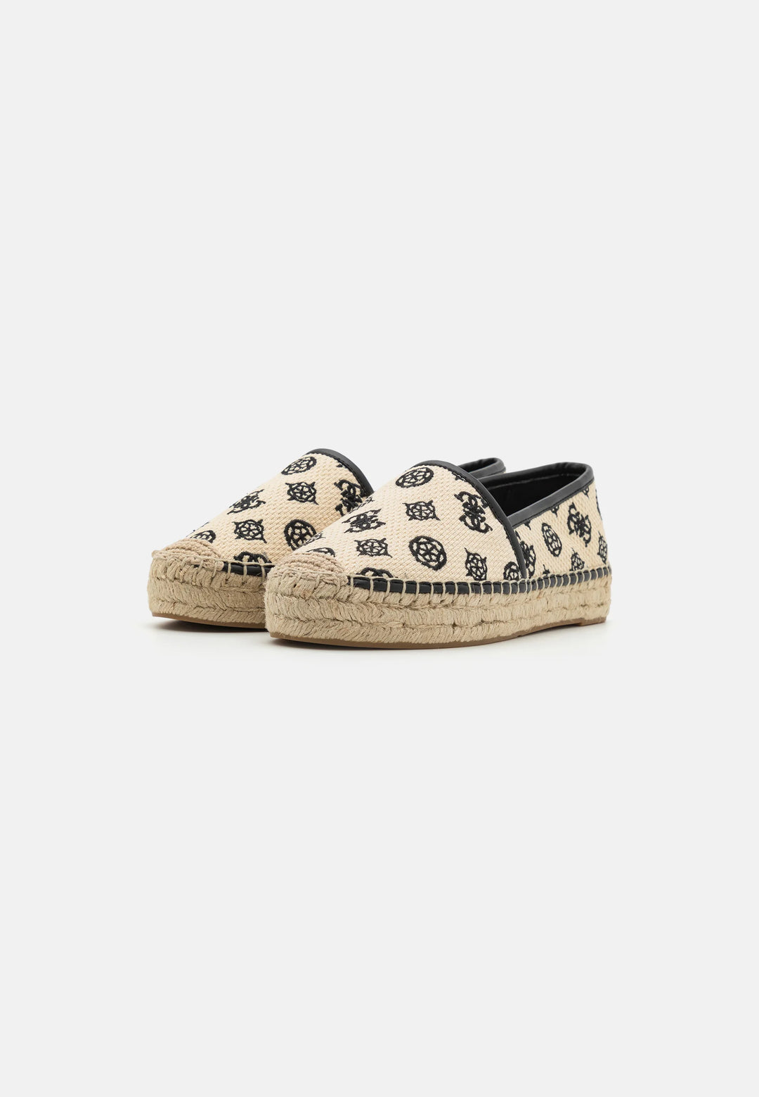 Guess - JOELYA - Espadrilles - natural/black/beige - - جيس - حذاء إسبادريل جويليا من جاس - لون طبيعي/أسود/بيج