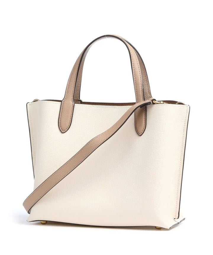 Coach - Coach Pebbled Leather Carryall Bag with Signature Turnlock - كوتش - حقيبة كوتش الكبيرة من الجلد المحبب بقفل توقيع مميز