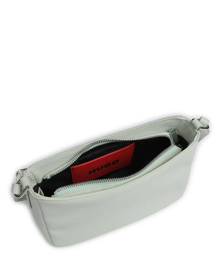 HUGO - HUGO Debossed Logo Shoulder Bag - هوغو - حقيبة كتف بشعار هوغو منقوش