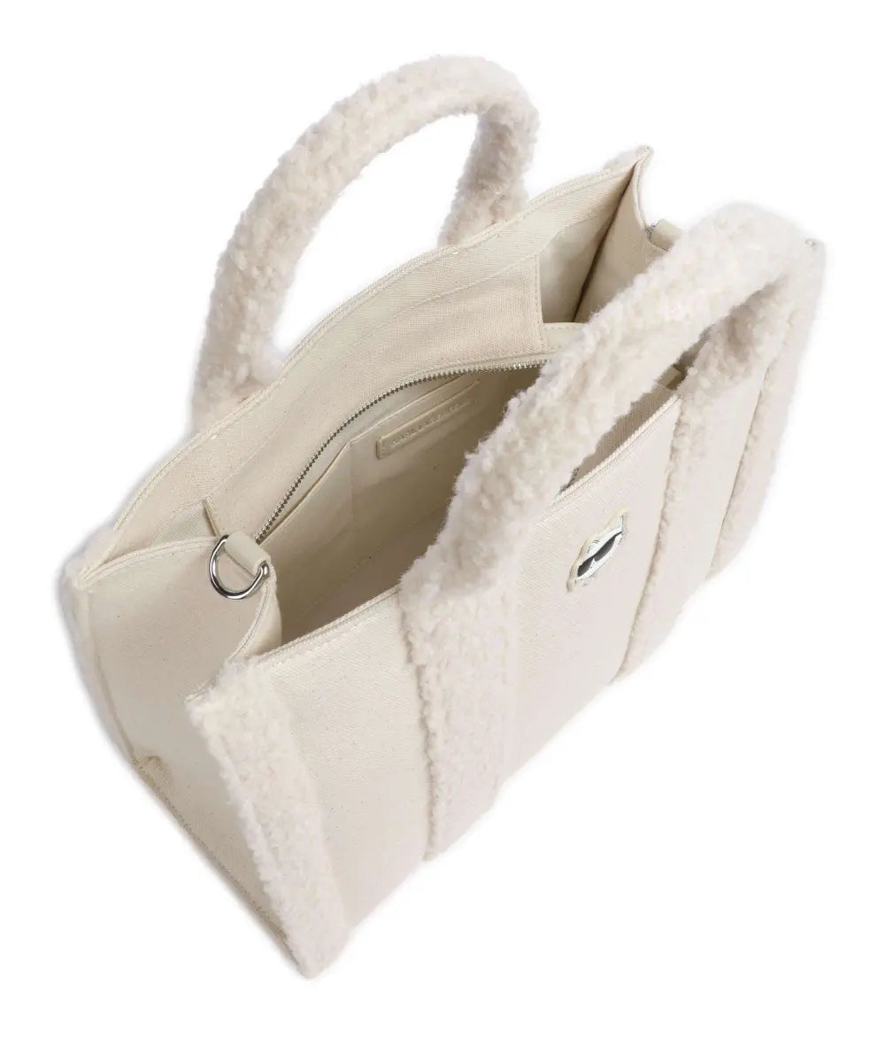 Karl Lagerfeld - Karl Lagerfeld Choupette Teddy Mini Tote Bag - كارل لاغرفيلد - حقيبة يد صغيرة كارل لاغرفيلد شوبيت تيدي