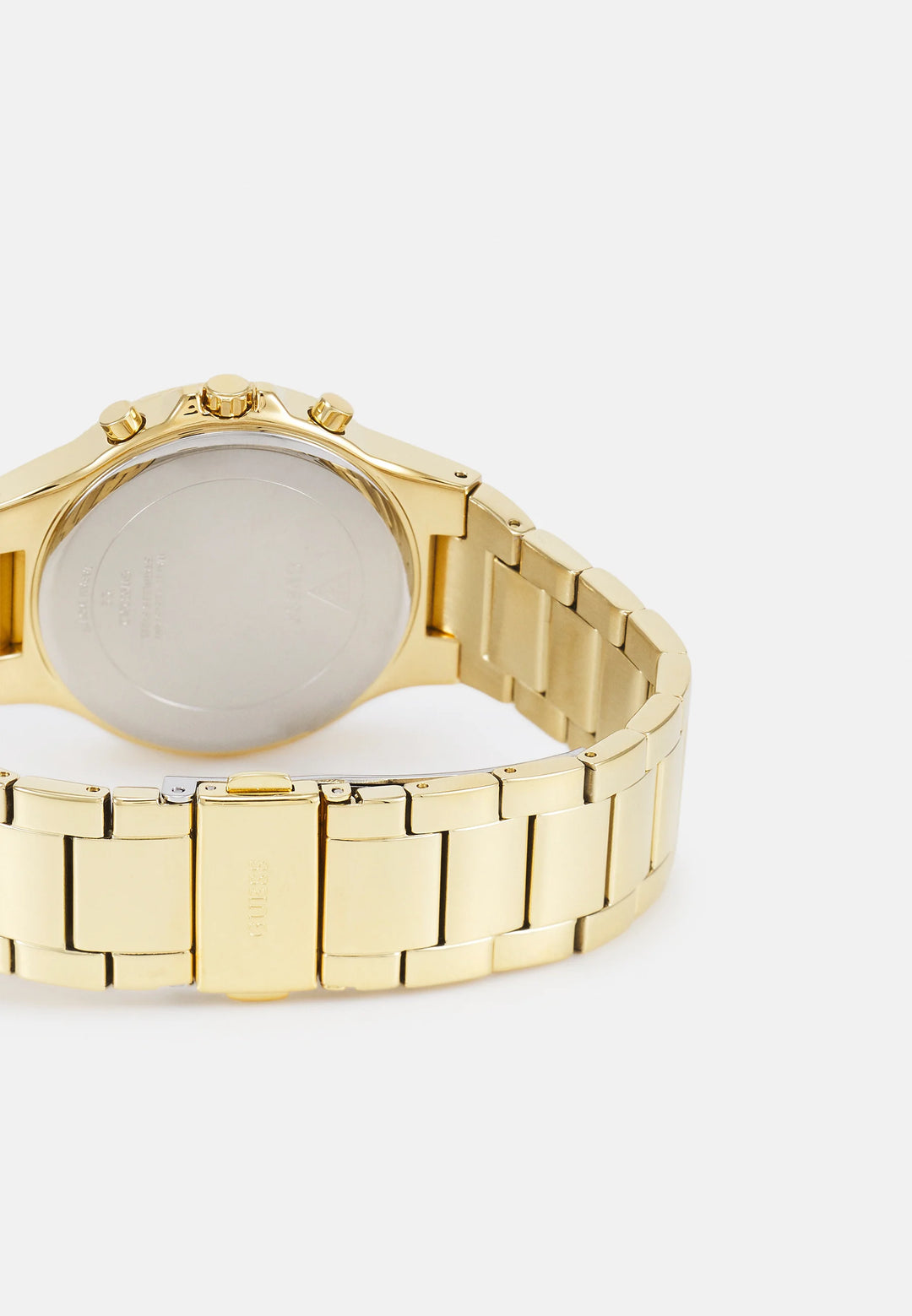 GUESS - Gold-Toned Multifunction Watch with Crystals - جيس - ساعة متعددة الوظائف بلون ذهبي مع كريستالات