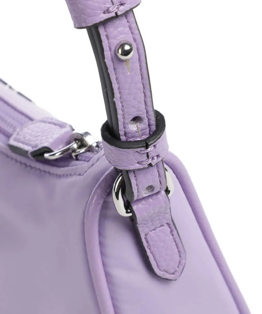 Emporio Armani - Emporio Armani Purple Baguette Crossbody Bag - إمبوريو أرماني - حقيبة كروس باغيت باللون البنفسجي