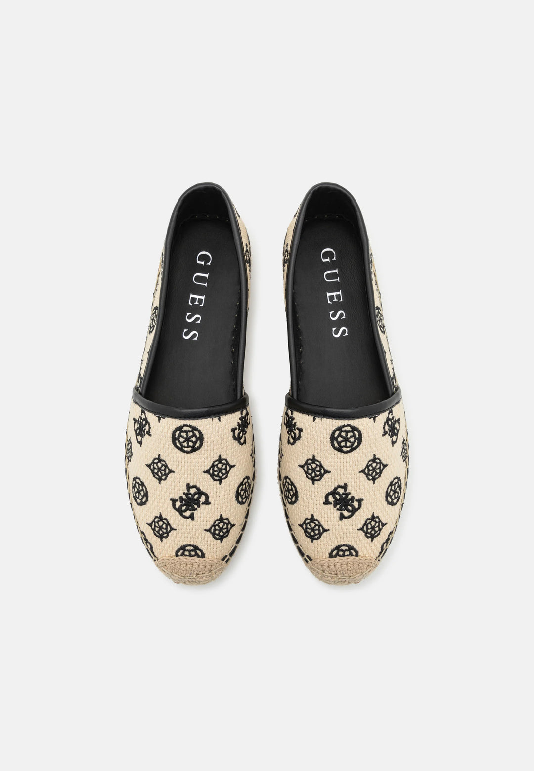 Guess - JOELYA - Espadrilles - natural/black/beige - - جيس - حذاء إسبادريل جويليا من جاس - لون طبيعي/أسود/بيج