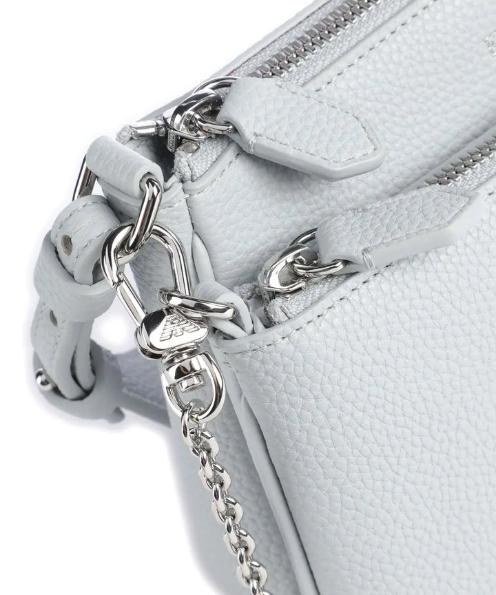 Emporio Armani Dea Crossbody bag synthetic light grey - حقيبة كروس "ديا" من إمبوريو أرماني، صناعية، رمادي فاتح
