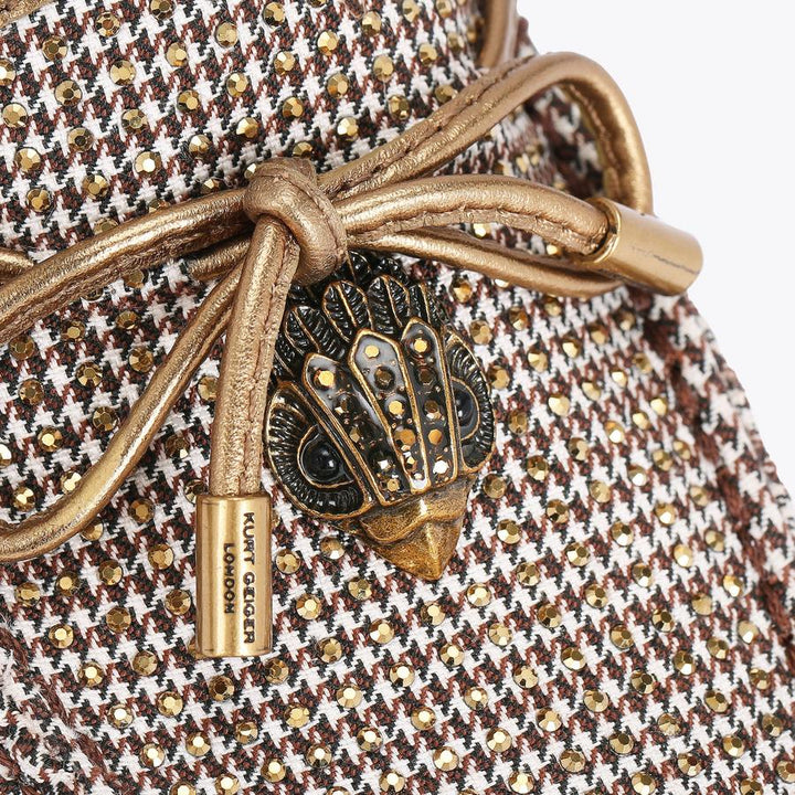 Kurt Geiger London EAGLE - Bootsschuh - Beige/Goldfarben - كيرت غايغر لندن - حذاء قارب EAGLE باللون البيج/الذهبي