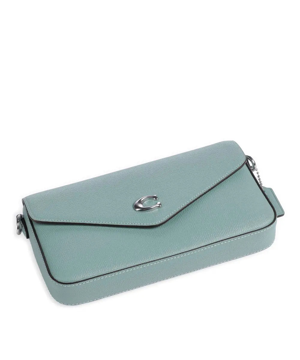 Coach - Coach Leather Envelope Crossbody Bag with C Hardware - كوتش - حقيبة كروس بودي جلدية بتصميم ظرف مع شعار C