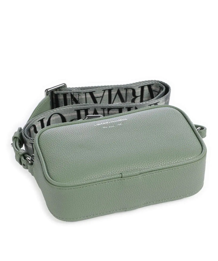 Emporio Armani - Deer-print camera case with shoulder strap - إمبوريو أرماني - حقيبة كاميرا بطبعة الغزال مع حزام كتف