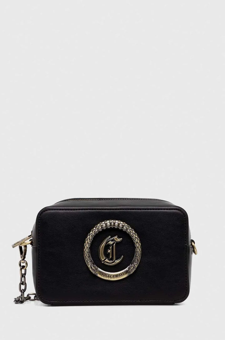 Just Cavalli - Just Cavalli Serpent Logo Camera Bag - جاست كافالي - حقيبة كاميرا بشعار الثعبان جاست كافالي