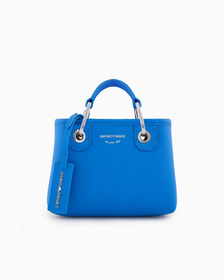 EMPORIO ARMANI 2way My EAトート　ショルダーバッグ　水色 Emporio Armani MyEA Mini Blue Bag | LaFlora – LaFlora.ly