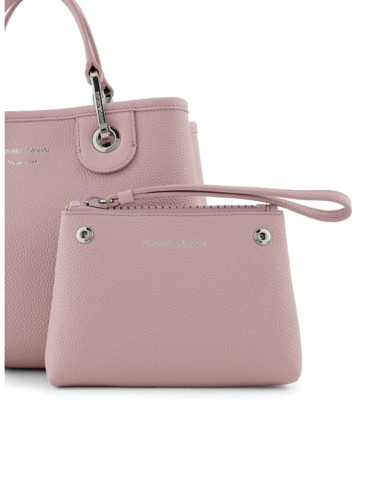 Emporio Armani - MyEA Medium Shopper Bag with Top Handles - إمبوريو أرماني - حقيبة تسوق MyEA متوسطة بمقابض علوية