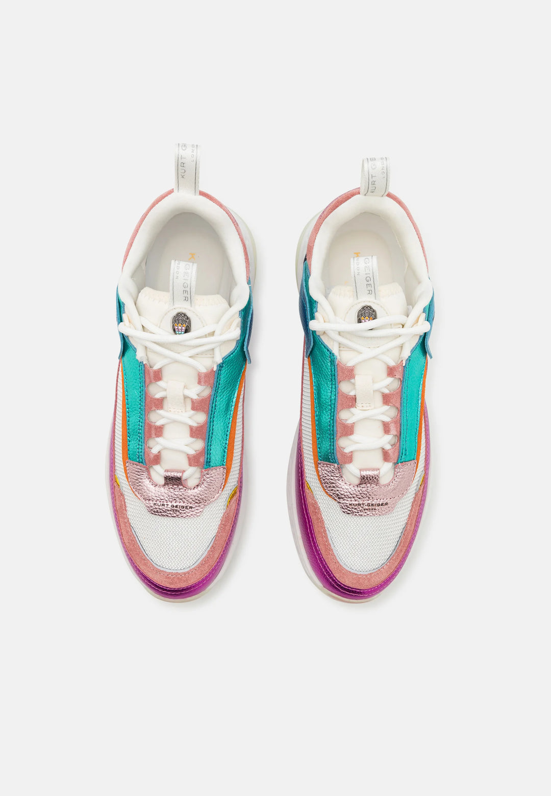 Kurt Geiger London - KENSINGTON Sneaker Rainbow Sneakers - كيرت غايغر لندن - حذاء سنيكرز KENSINGTON قوس قزح