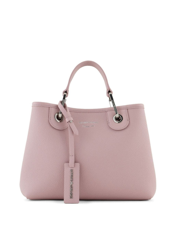 Emporio Armani - MyEA Medium Shopper Bag with Top Handles - إمبوريو أرماني - حقيبة تسوق MyEA متوسطة بمقابض علوية