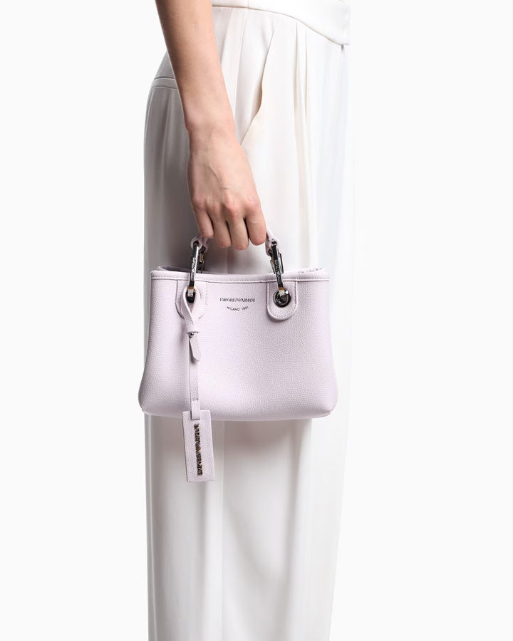 Emporio Armani My EA Handbag Imitation Leather Rose - إمبريو أرماني - حقيبة يد My EA من الجلد الصناعي باللون الوردي