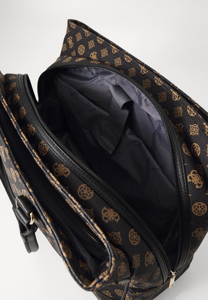 GUESS - Guess Monogram Tote Bag - جيس - حقيبة توت مونوغرام من جيس