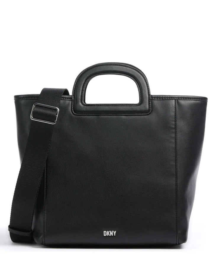 DKNY - Winston North South Tote with Cutout Handle - دي كيه ان واي - حقيبة توت وينستون بتصميم شمال-جنوب ومقبض مفرغ