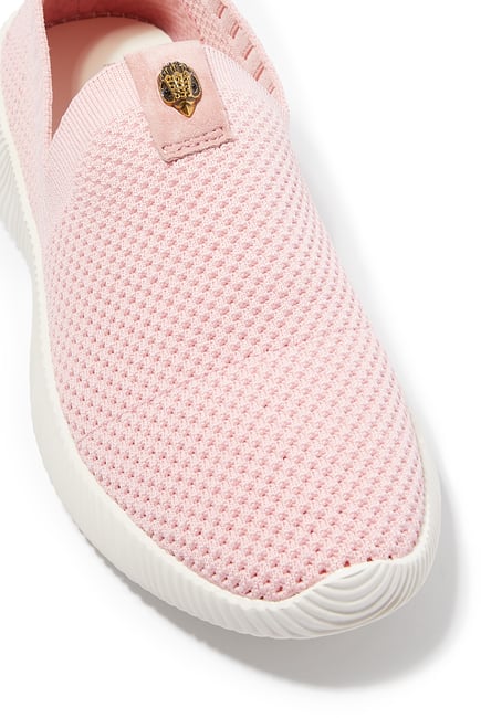 Kurt Geiger London Trainers - Pale Pink/Light Pink - كيرت غايغر لندن - حذاء رياضي باللون الوردي الفاتح / الوردي الباهت