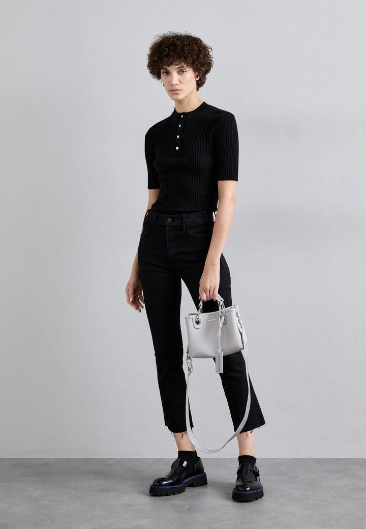 Emporio Armani My EA Handbag Imitation Leather Light - إمبريو أرماني - حقيبة يد My EA من الجلد الصناعي باللون الفاتح