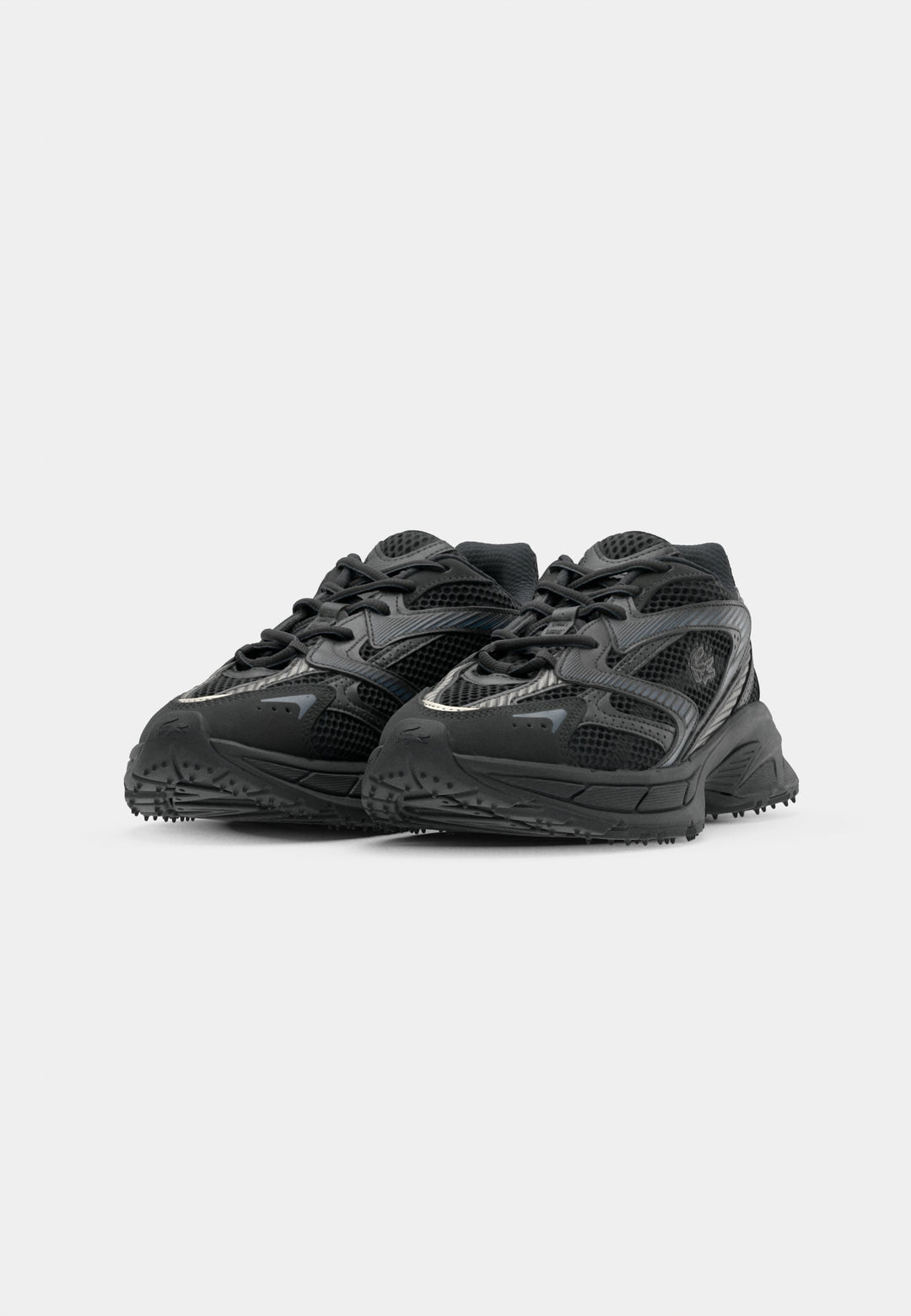 Lacoste L003 NEO SHOT 125 - Trainers - black - لاكوست حذاء رياضي L003 نيو شوت 125 - أسود