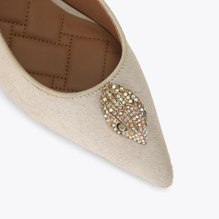 Kurt Geiger London
BELGRAVIA SLING BACK - Classic heels - beige oth  كيرت غايغر لندن
حذاء بيلجرافيا سلينغ باك – كعب كلاسيكي – بيج