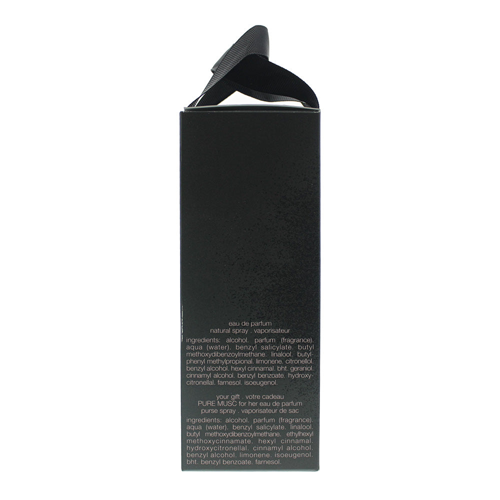 Narciso Rodriguez 2 Piece Gift Set: For Her Eau De Parfum 100ml - For Her Pure Musc Eau De Parfum 10ml - نارسيسو رودريغيز مجموعة هدايا قطعتين: عطر أو دو بارفان 100 مل لها + عطر بيور مسك أو دو بارفان 10 مل لها