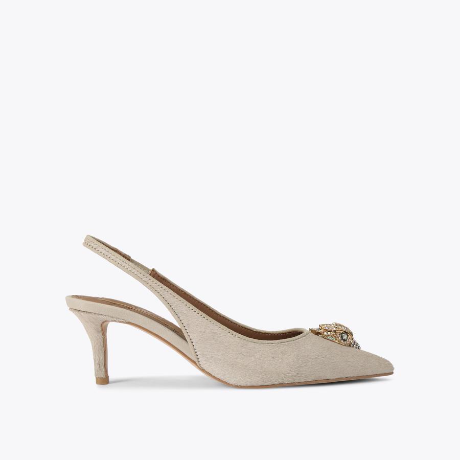Kurt Geiger London
BELGRAVIA SLING BACK - Classic heels - beige oth  كيرت غايغر لندن
حذاء بيلجرافيا سلينغ باك – كعب كلاسيكي – بيج