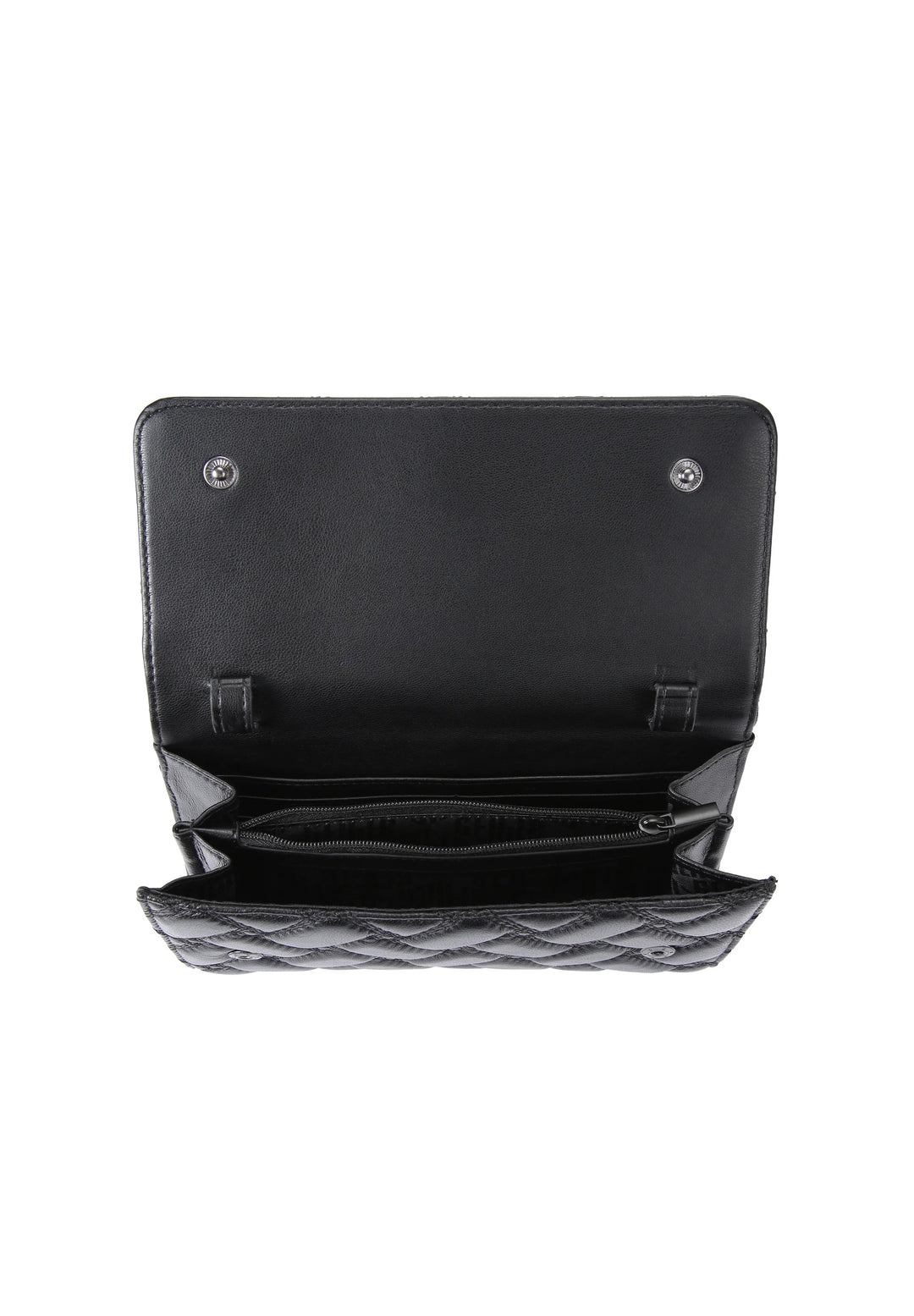 Kurt Geiger London Kensington Chain Quilted Clutch Bag - كيرت غايغر لندن - حقيبة كلاتش مبطنة بسلسلة موديل Kensington