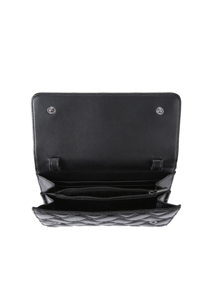Kurt Geiger London Kensington Chain Quilted Clutch Bag - كيرت غايغر لندن - حقيبة كلاتش مبطنة بسلسلة موديل Kensington