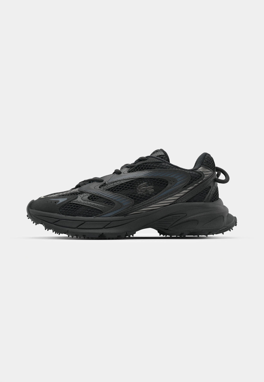 Lacoste L003 NEO SHOT 125 - Trainers - black - لاكوست حذاء رياضي L003 نيو شوت 125 - أسود