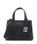 Armani Exchange Liz Monogram S Handbag - أرماني إكستشينج ليز مونوجرام S حقيبة يد