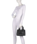 Armani Exchange Liz Monogram S Handbag - أرماني إكستشينج ليز مونوجرام S حقيبة يد