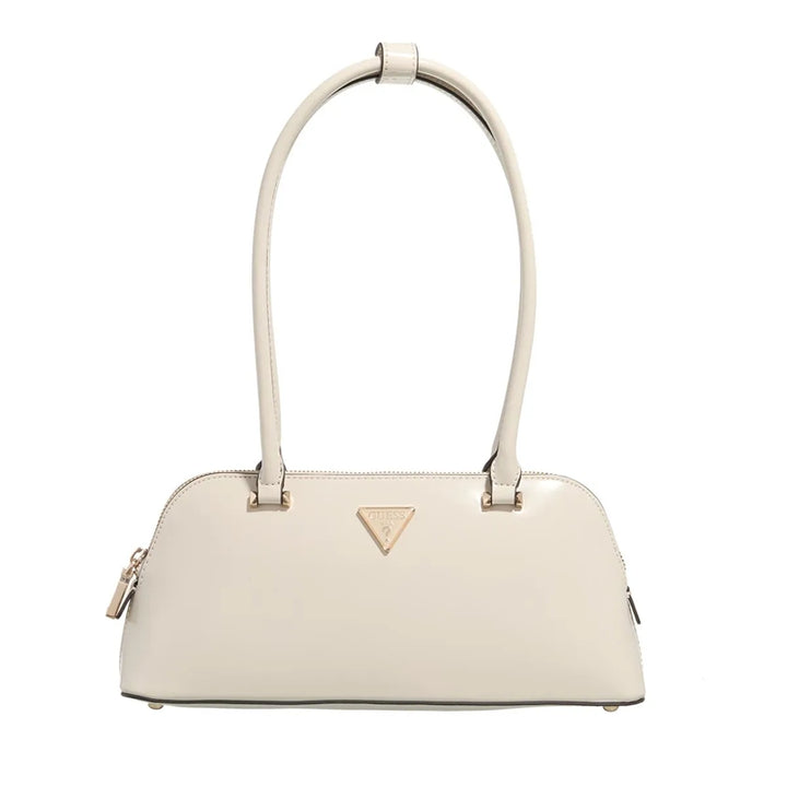 Guess Arnela Shoulder Satchel Bone - جيس حقيبة كتف ارنيلا شولدر ساتشل بلون بون