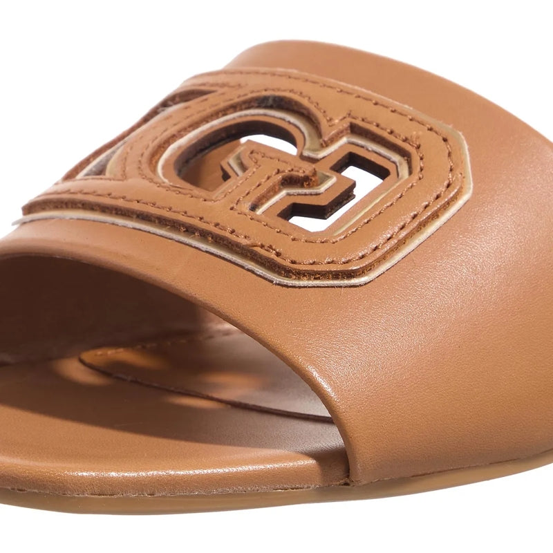 Guess Slides Tarisha Tan/Gold - كاس صندل تاريشا تان/ذهبي
