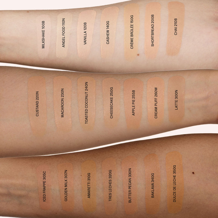 HUDA BEAUTY Easy Blur Natural Airbrush Foundation with Niacinamide - هدى بيوتي كريم أساس إيزي بلور لإطلالة طبيعية خالية من العيوب مع النياسيناميد