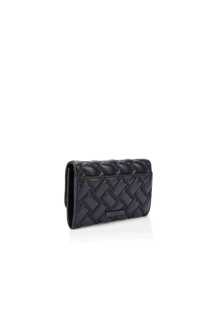 Kurt Geiger London Kensington Chain Quilted Clutch Bag - كيرت غايغر لندن - حقيبة كلاتش مبطنة بسلسلة موديل Kensington