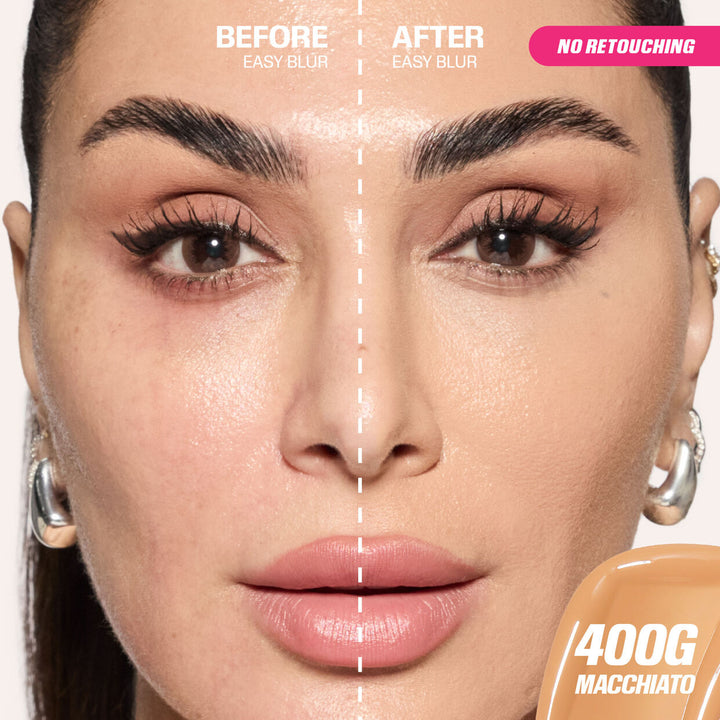 Easy Blur Natural Airbrush Foundation with Niacinamide by HUDA BEAUTY